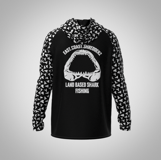Performance Shark Tooth Hooded Long Sleeve