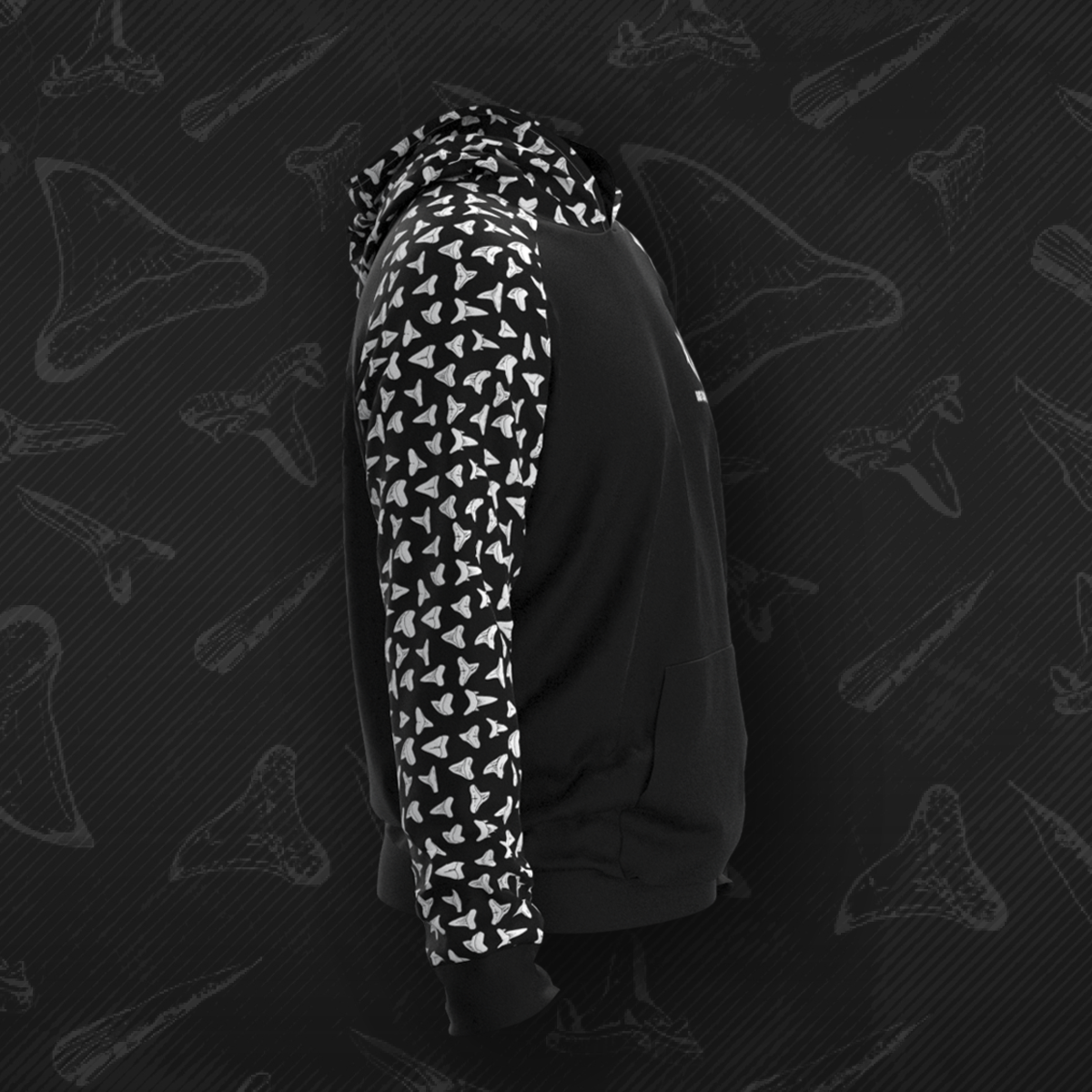 Shark Tooth Hoodie