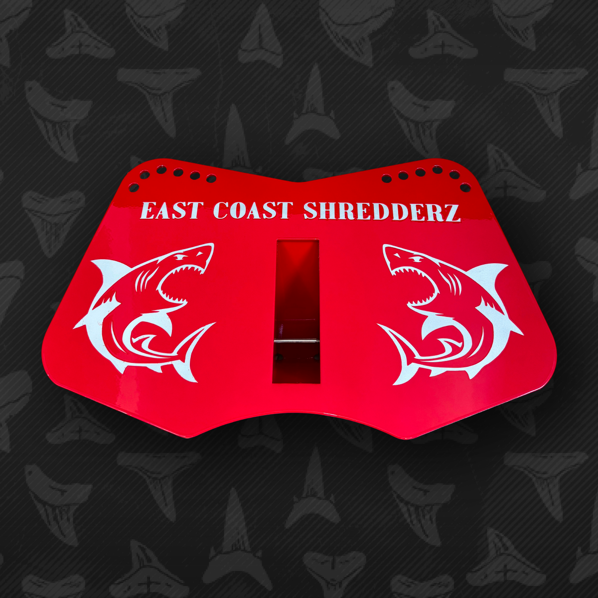 Candy Apple Red Fighting Plate