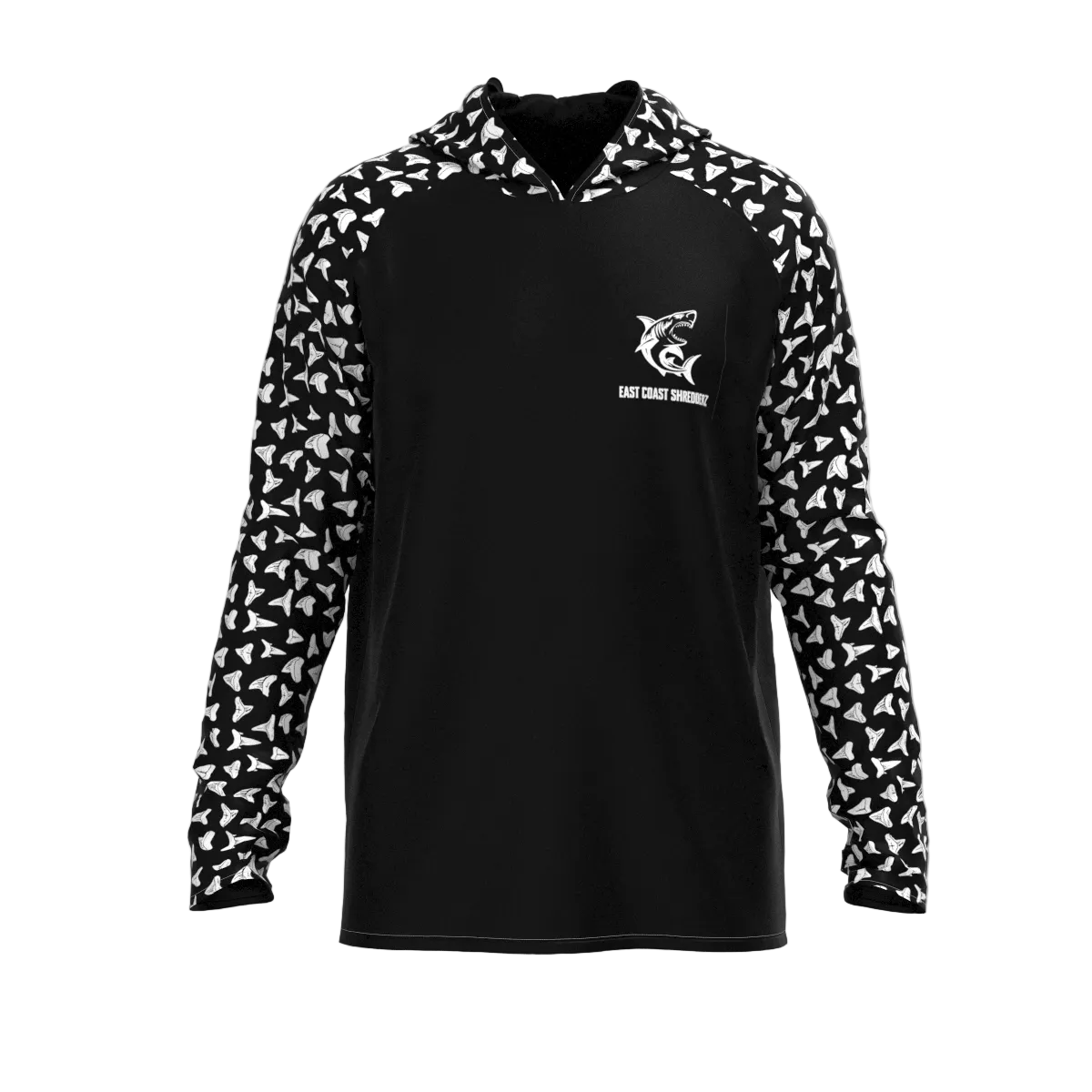 Performance Shark Tooth Hooded Long Sleeve