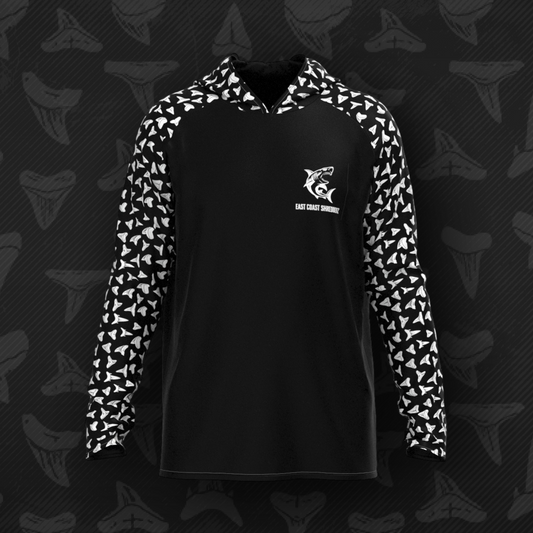 Shark Tooth Hooded Performance Long Sleeve