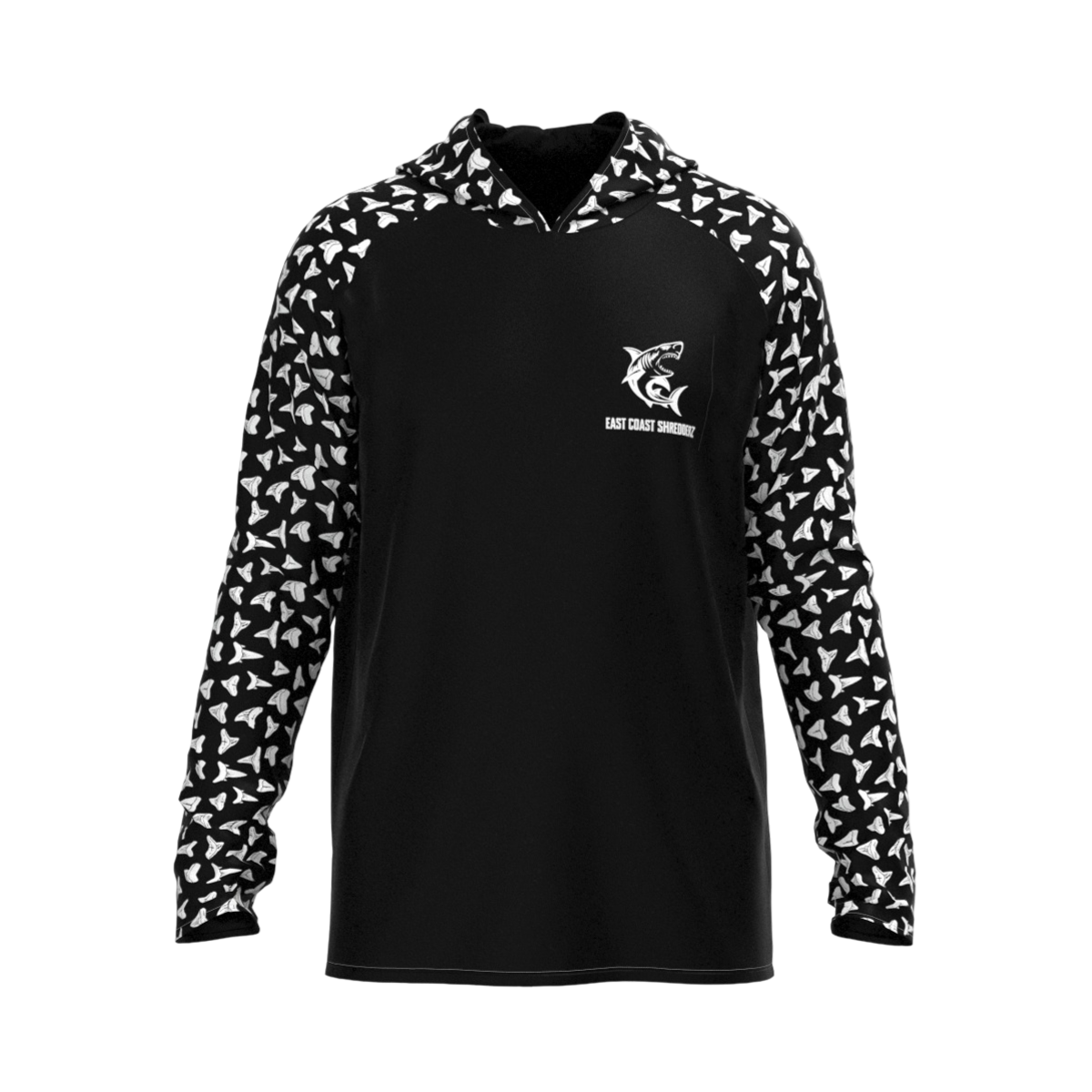 Shark Tooth Hooded Performance Long Sleeve